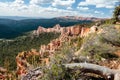 Bryce Canyon Inspiration Point Royalty Free Stock Photo