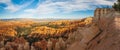 Bryce Canyon National Park Amphitheater, Panoramic View.