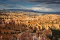 Bryce Canyon National Park, Hoodoos orange rock formations. Utah, USA Royalty Free Stock Photo