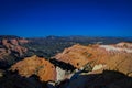 Bryce Canyon National Park, located in southwestern Utah. The park features a collection of giant natural amphitheaters Royalty Free Stock Photo