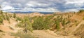 Bryce Canyon National Park in Utah - A giant natural amphitheaters - View from Sunrise Point Royalty Free Stock Photo