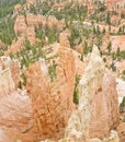 Bryce Canyon National Park in Utah - A giant natural amphitheate Royalty Free Stock Photo
