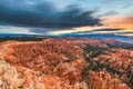 Bryce Canyon National Park, Utah, USA at dawn Royalty Free Stock Photo