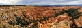 Bryce Canyon National Park View from Inspiration Point Rim Trail Royalty Free Stock Photo