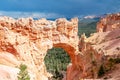 Bryce Canyon - Scenic view Natural Bridge in Bryce Canyon National Park, Utah, USA Royalty Free Stock Photo