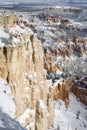Bryce Canyon in the Snow Royalty Free Stock Photo
