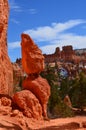 Bryce Canyon Sphinx, Southern Utah, Red Rock Monolith Royalty Free Stock Photo