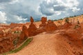 Bryce Canyon Thunder Clouds, Utah, USA Royalty Free Stock Photo