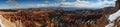 Bryce Canyon Valley Panoramic View Royalty Free Stock Photo