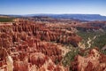 Bryce canyon national park top view Royalty Free Stock Photo