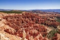 Bryce canyon national park top view Royalty Free Stock Photo