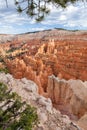 Bryce Canyon view from sunset point Royalty Free Stock Photo