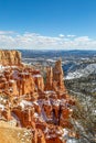 Bryce Canyon in Winter Royalty Free Stock Photo