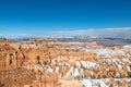 Bryce Canyon Winter View Royalty Free Stock Photo