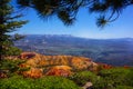 Bryce National Park Agua Canyon Plateau View Royalty Free Stock Photo