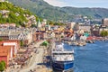 Bryggen in Bergen Royalty Free Stock Photo