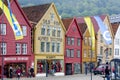 Bryggen at Bergen Royalty Free Stock Photo