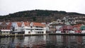 Bryggen harbour of the city of Bergen in Norway