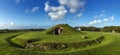 Bryn Celli Ddu, Neolithic Burial Chamber on the Isle of Anglesey in North Wales, UK Royalty Free Stock Photo