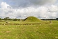 Bryn Celli Ddu prehistoric passage tomb. Royalty Free Stock Photo