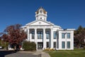 Bryson City, NC; 10/26/2021; Swain County Heritage Museum and visitor`s center on a beautiful sunny fall day