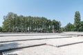 Monument dedicated to victims of holocaust at Auschwitz II - Birkenau, Nazi German Concentration and Extermination Camp Royalty Free Stock Photo