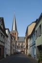 BrÃÂ¼hl, a town in the Rhineland, Germany. Royalty Free Stock Photo