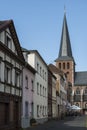 BrÃÂ¼hl, a town in the Rhineland, Germany. Royalty Free Stock Photo