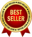 Best seller seal Royalty Free Stock Photo