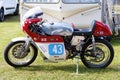 A BSA Goldstar 350 classic racing motorcycle Royalty Free Stock Photo