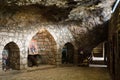 Interior of Saint Elisha monastery in Qadisha valley, Lebanon Royalty Free Stock Photo