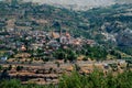 Bsharri, Lebanon is a beautiful town of Kadisha Valley, part of the Unesco World Heritage Royalty Free Stock Photo