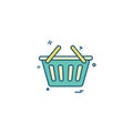 bsket shopping online cart icon