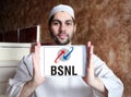 BSNL telecommunications company logo Royalty Free Stock Photo