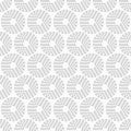 Bstract seamless pattern of dotted circles. Repeating geometric tiles. Modern stylish geometric texture.