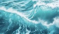 bstract water ocean wave, blue, aqua, teal texture Royalty Free Stock Photo