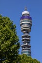 BT Tower in London, UK Royalty Free Stock Photo