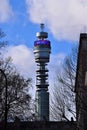 BT Tower, London, United Kingdom Royalty Free Stock Photo