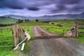 BTops Grid Road Gravel Royalty Free Stock Photo