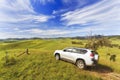 BTops Hill Top 4wd valley Royalty Free Stock Photo