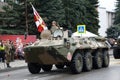 BTR-80 Russian wheeled amphibious armoured personnel carrier