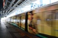 BTS or Skytrain in Bangkok Thailand.