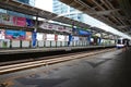 BTS or Skytrain in Bangkok Thailand.