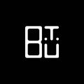 BTU letter logo creative design with vector graphic, BTU Royalty Free Stock Photo