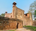 Bu Halima Gateway at the Humayun Tomb Complex in Delhi, India Royalty Free Stock Photo