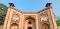 Bu Halima Gateway at the Humayun Tomb Complex in Delhi, India Royalty Free Stock Photo