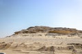 Bu Salwa Shelf Hills Desert Landscape With Limestone Hillocks In The Background