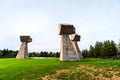 Bubanj memorial park in Nis, Serbia