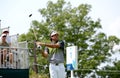 Bubba Watson at the 2015 Barclays Tournament held at the Plainfield Country Club in Edison,NJ.