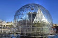 The bubble (biosphere) by Renzo Royalty Free Stock Photo